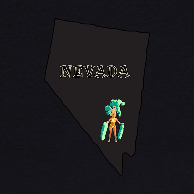 Nevada State Map by xposedbydesign